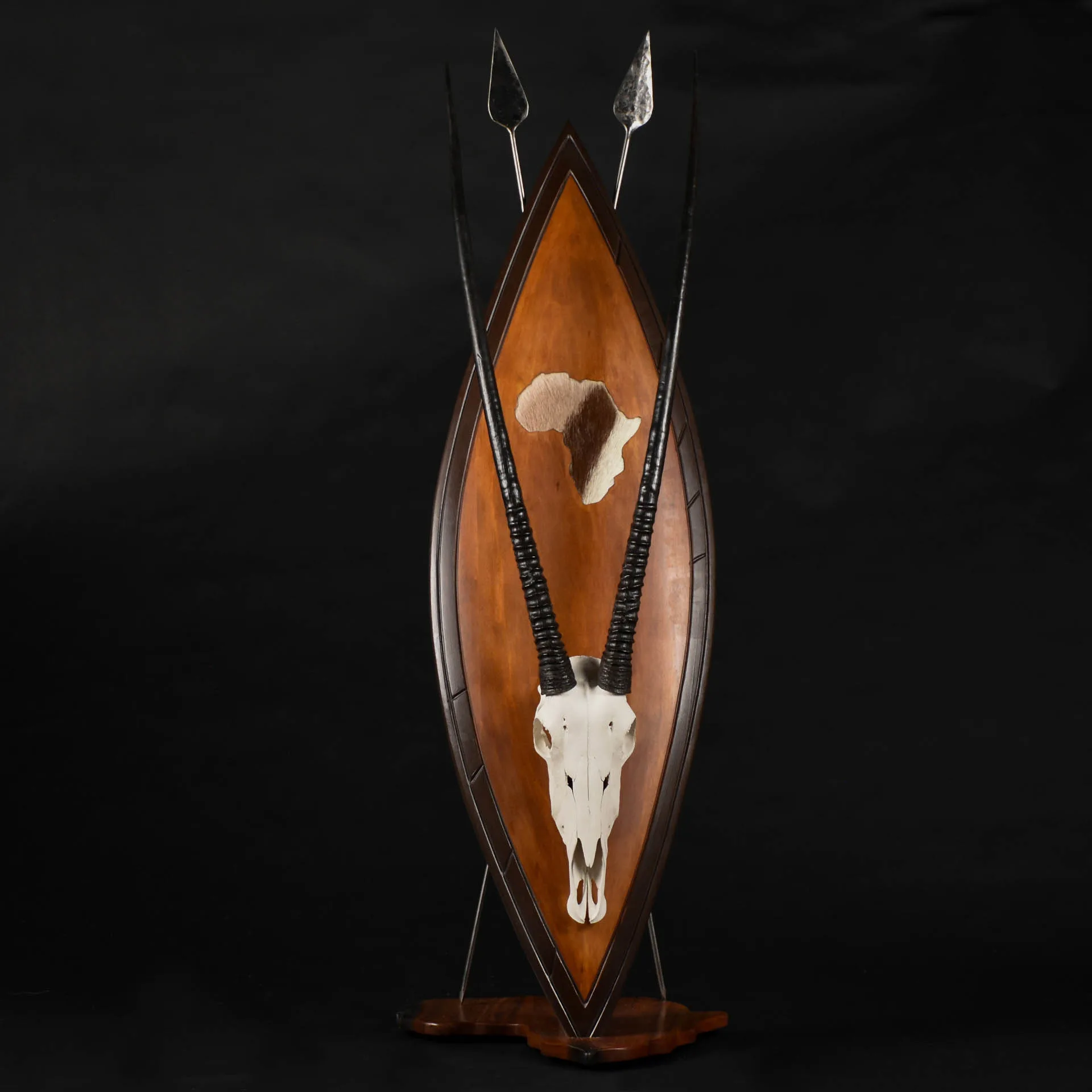 Gemsbok Skull Zulu Skull Mount — Highveld Taxidermists