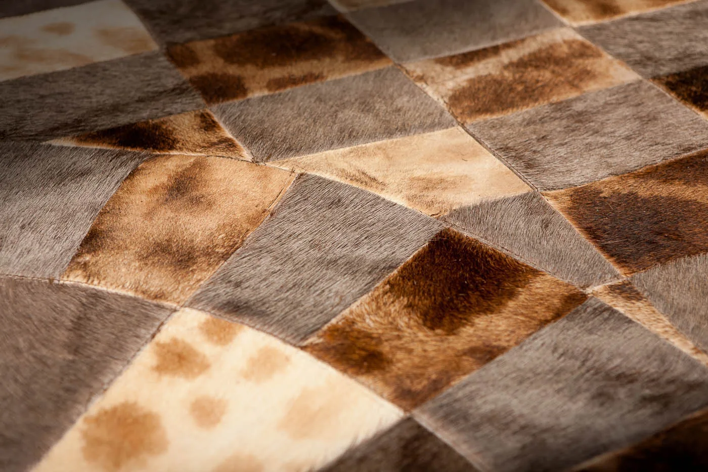 Giraffe & Wildebeest carpet detail — Highveld Taxidermists