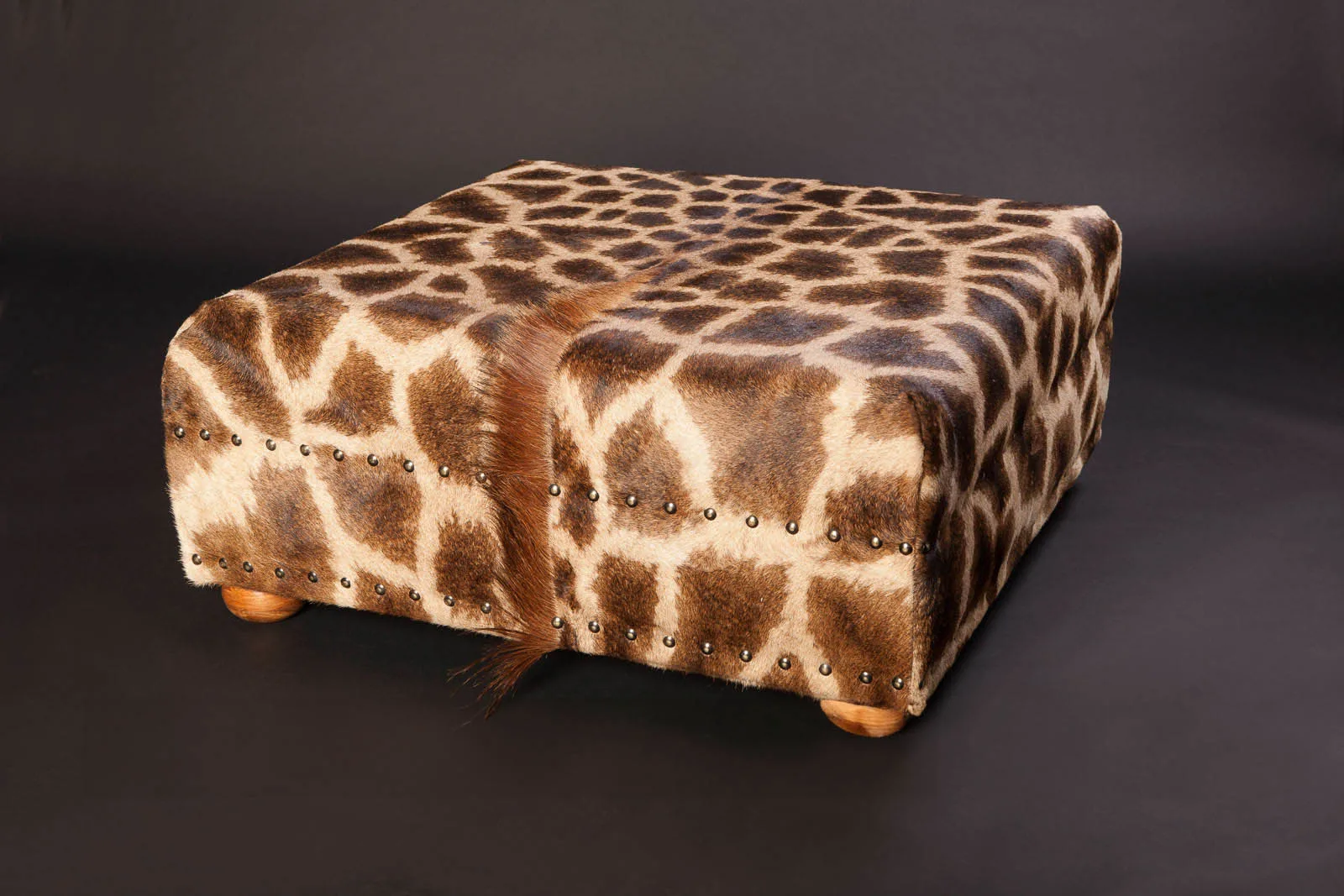 Giraffe Ottoman full — Highveld Taxidermists