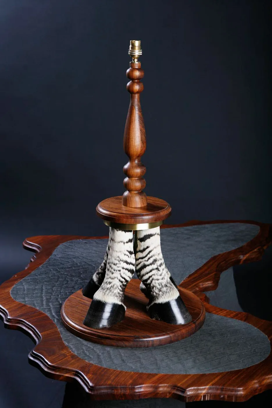 Zebra Lamp — Highveld Taxidermists
