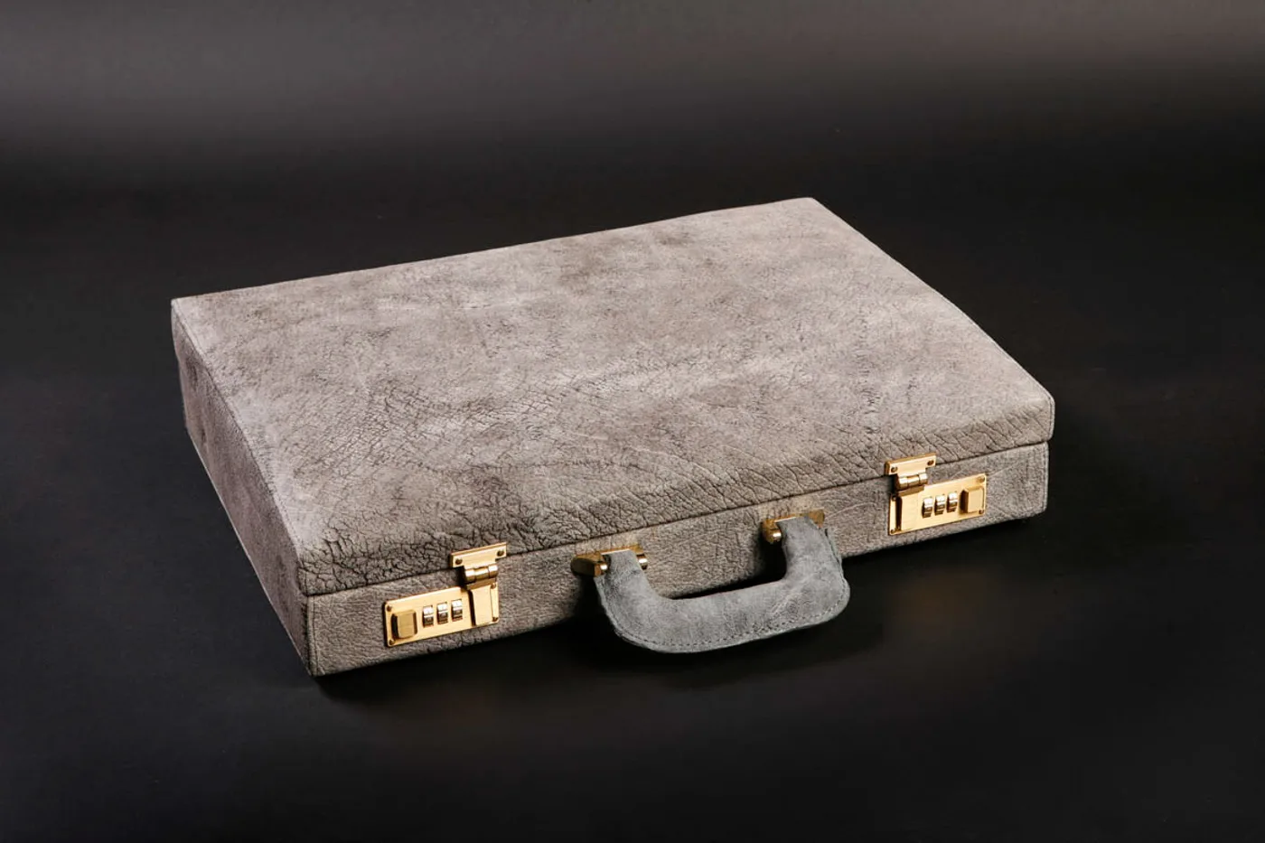 Rhino Briefcase lying — Highveld Taxidermists
