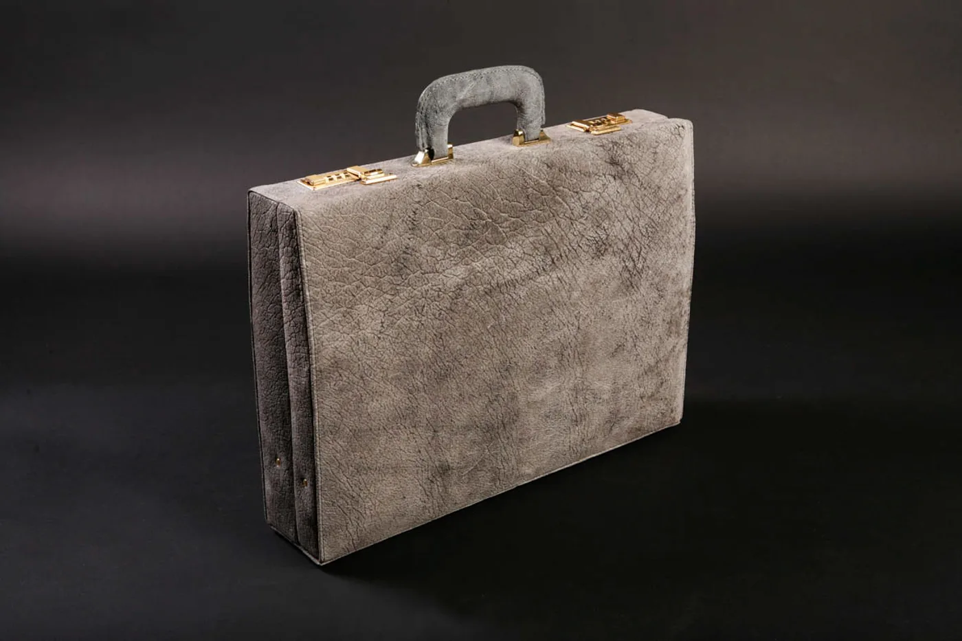 Rhino Briefcase standing — Highveld Taxidermists