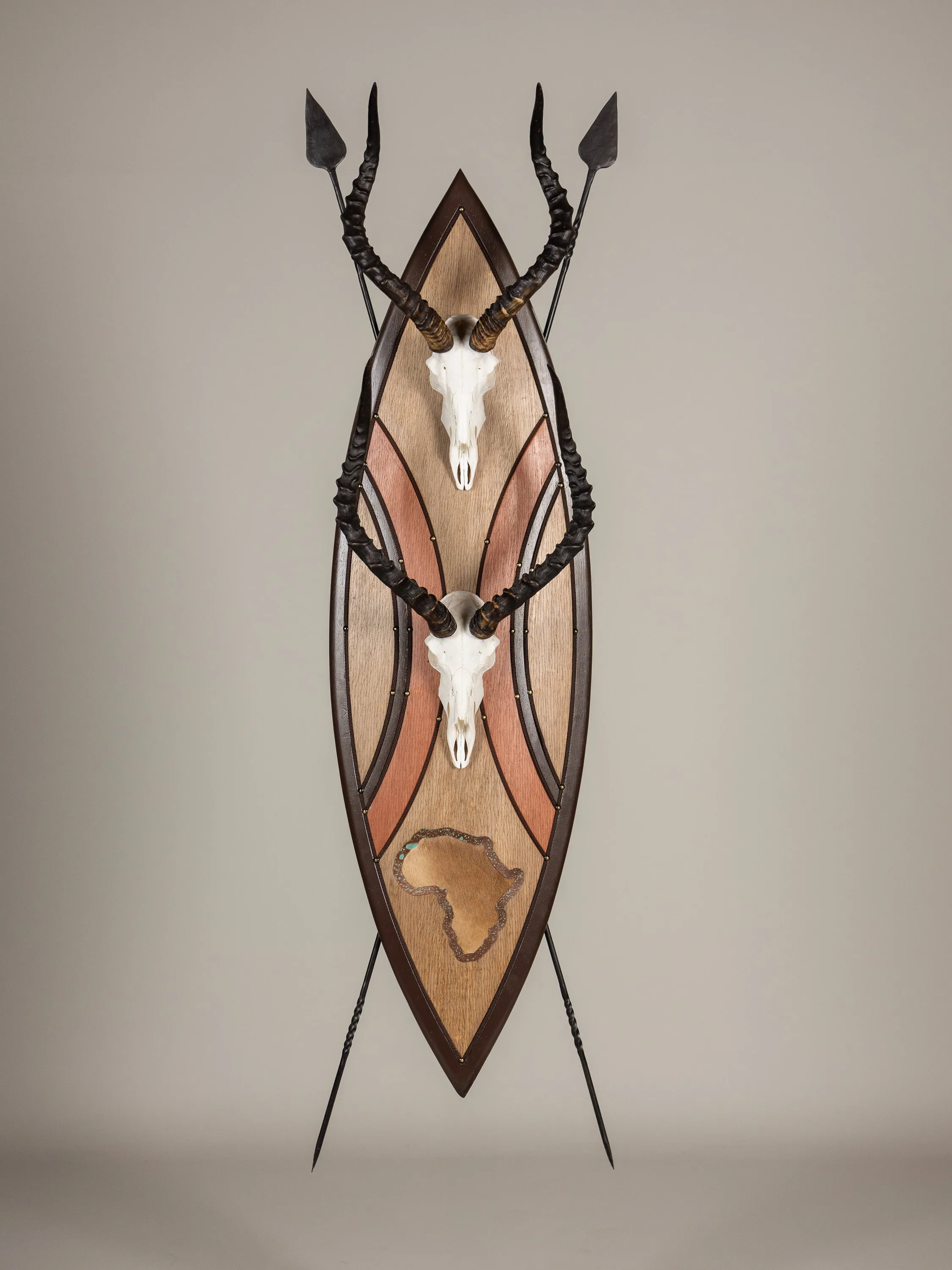 Impala Skulls Zulu Wall Africa — Highveld Taxidermists