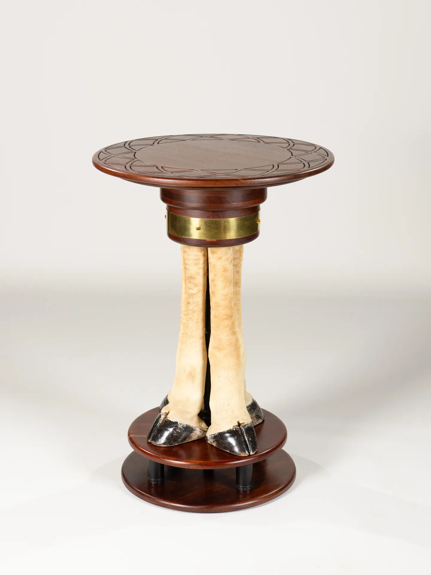 Giraffe Foot Table — Highveld Taxidermists