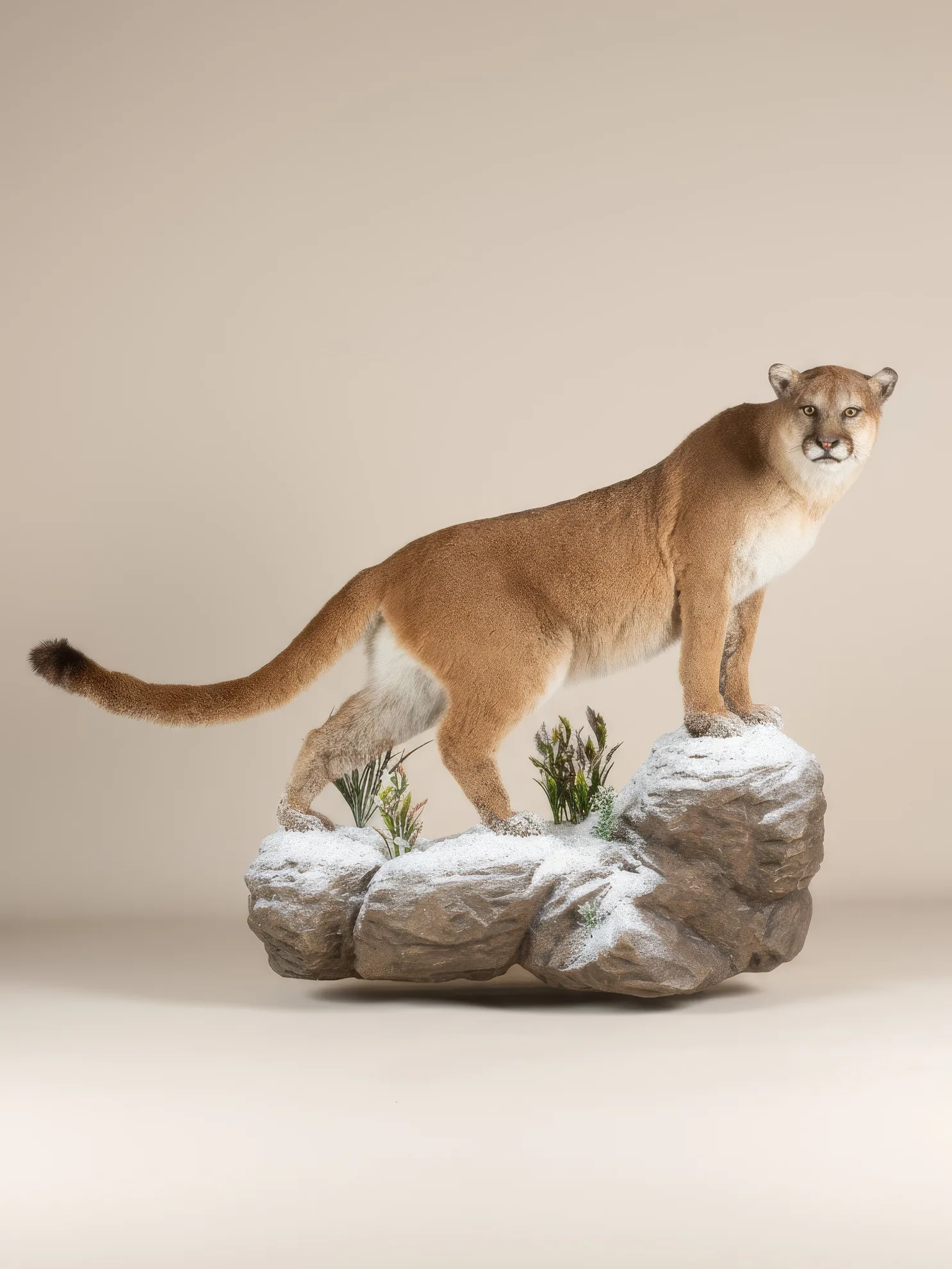 Mountain Lion Full Mount — Highveld Taxidermists